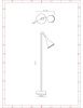 Ландшафтный светильник Arte Lamp Bronn (Бронн) A2367PA-1BK