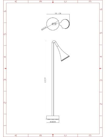 Ландшафтный светильник Arte Lamp Bronn (Бронн) A2367PA-1BK