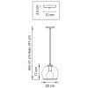 Светильник подвесной Lightstar Sferico (Сферицо) 729011