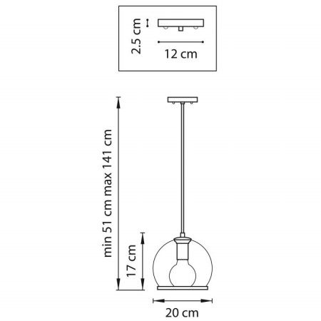 Светильник подвесной Lightstar Sferico (Сферицо) 729011