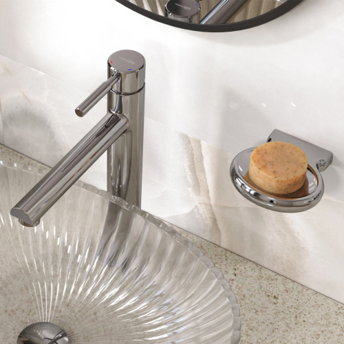 Смеситель WasserKRAFT Main 4100 4103H на раковину хром - фото 2