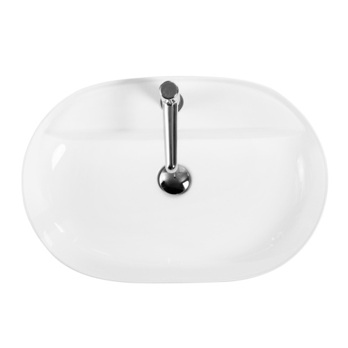 Раковина BelBagno 42 см BB1346 накладная цвет белый глянцевый - фото 2
