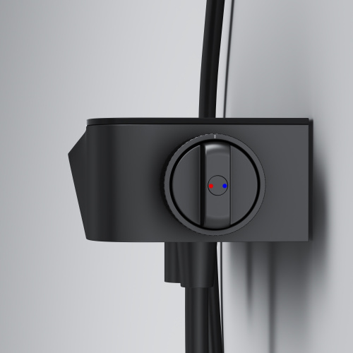 Смеситель для ванны и душа Am.Pm Func F8F10522 настенный черный без термостата - фото 5