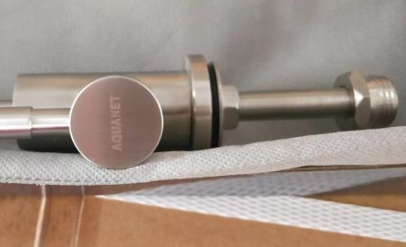 Смеситель для кухни Aquanet Steel AF210-91S на мойку нержавеющая сталь