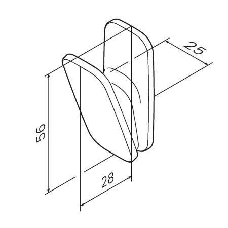 Крючок Am.Pm Inspire V2.0 A50A35522