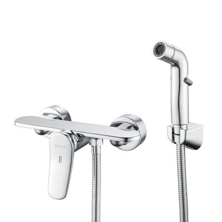 Гигиенический душ со смесителем Shevanik S4705-1 хром