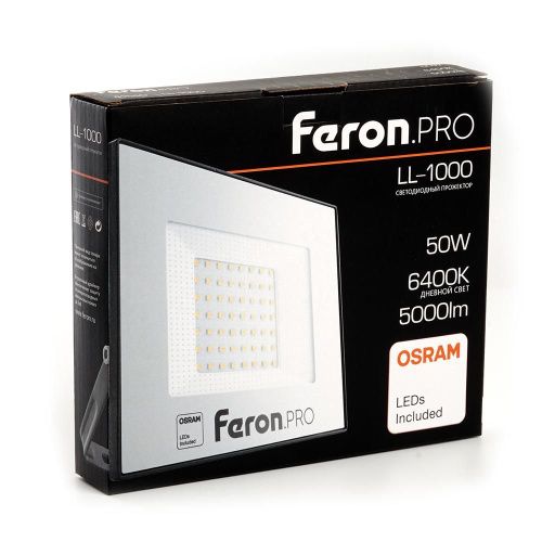 Светодиодный прожектор Feron LL-1000 41540 - фото 2