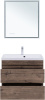 Тумба под раковину Aquanet Нота NEW 00334192 74х47х61 подвесная цвет темное дерево