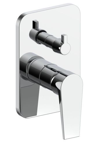 Смеситель для ванны и душа Esko BT83-2 настенный хром - фото 2