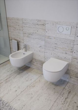 Чаша унитаза подвесная Olympia Milady MIL120201 цвет белый без сиденья безободковая