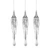 Светильник подвесной Delight Collection Goddess Tears (Годдесс Теарс) P68009L-3 chrome
