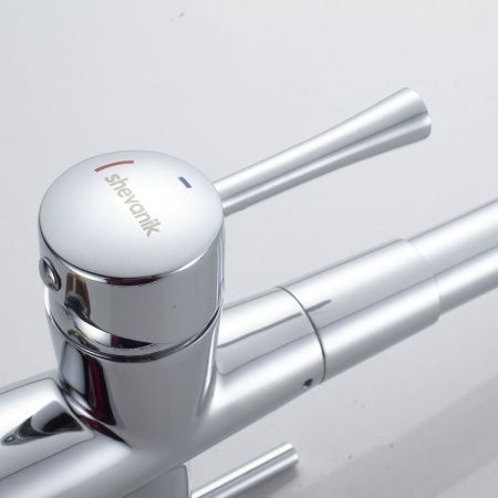 Смеситель для кухни Shevanik S528 на мойку хром