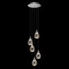 Светильник потолочный Delight Collection Stilla (Стилла) MD24001004-5A chrome/clear