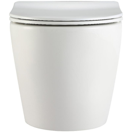 Унитаз подвесной Тритон Verso Щ0000057973 белый с сиденьем микролифт безободковый каскадный смыв