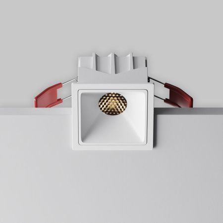 Светильник встраиваемый Maytoni Technical Alfa LED DL043-01-10W3K-SQ-W-1