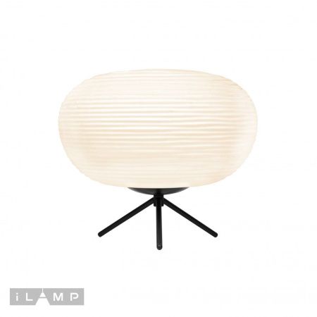 Настольная лампа iLamp Moon (Моон) AT9041-1A WH