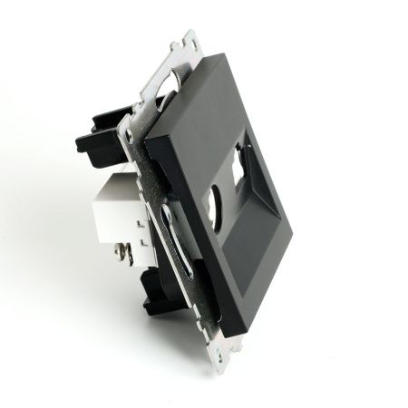 Розетка телевизионная и компьютерная RJ-45 Feron Катрин 49182