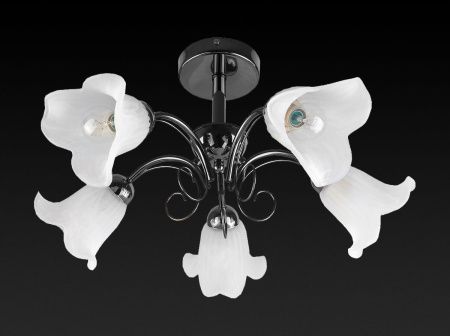 Люстра потолочная Toplight Magdalene Chrome (Магдалене Цхроме) TL3490X-05BC