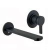 Смеситель для раковины Webert Coral CO830606560 настенный черный