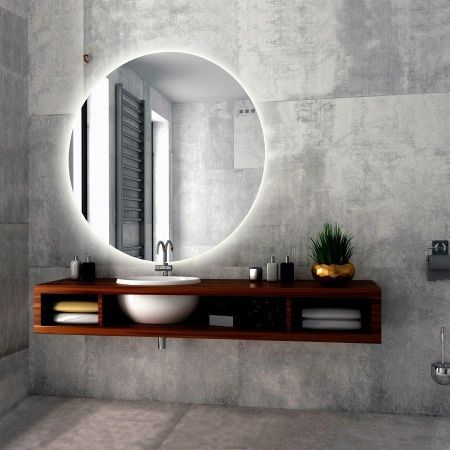 Зеркало с подсветкой Maretti GI1470R35EL 70х70 подвесное