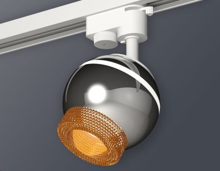 Трековый однофазный светильник с подсветкой Ambrella Light Track System (Трацк Сыстем) XT1104005