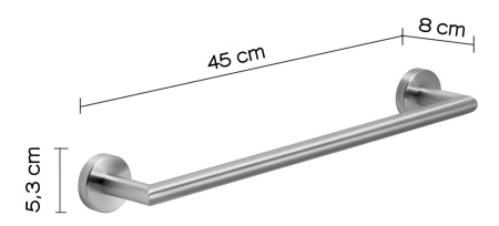 Полотенцедержатель Gedy Project 5021/45(38)