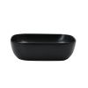Раковина из сантехнического фарфора Melana 320328MB-805 50х30 накладная цвет черный без отверстий под смеситель