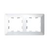 Рамка двухместная Systeme Electric AtlasDesign (АтласДесигн) ATN220102