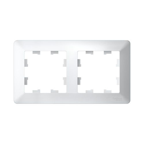 Рамка двухместная Systeme Electric AtlasDesign (АтласДесигн) ATN220102 - фото 2