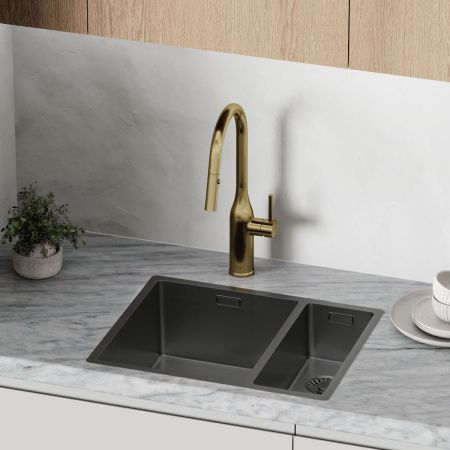 Смеситель для кухни Sancos Grand SC4002BG на мойку золото