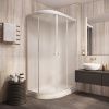 Душевая кабина Parly Effect EF1231R 120х80 асимметричная с крышей ориентация левая