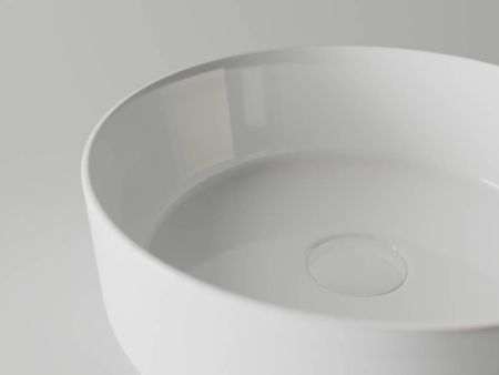 Раковина из сантехнического фарфора Ceramica Nova ELEMENT CN5001 40х40 накладная цвет белый