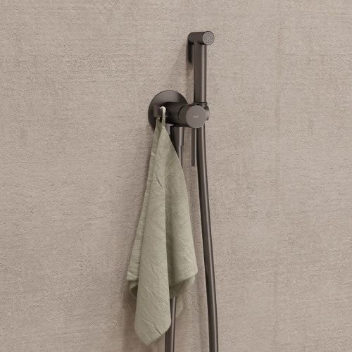 Гигиенический душ со смесителем IDDIS Axes 005GMR0i08 графит - фото 3