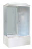Душевая кабина Royal Bath ВР RB8100BP6-WC-R 100х80 прямоугольная с крышей ориентация правая