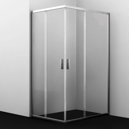 Душевой уголок Wasserkraft Lippe 45S 45S07 120х90 стекло прозрачное профиль хром без поддона