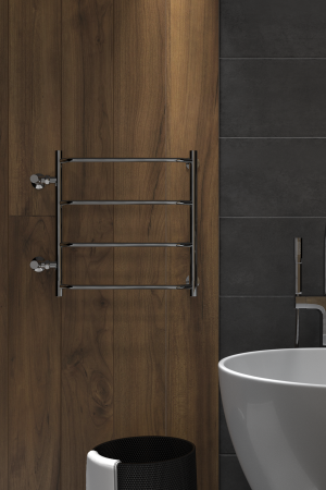 Полотенцесушитель Indigo Roof LRSW60-40-б/п-50 49х60 водяной хром