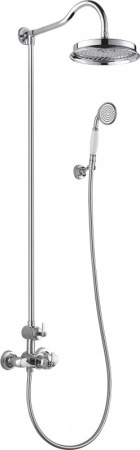 Душевая стойка Cezares LIBERTY LIBERTY-F-CD-T-01 настенная цвет хром