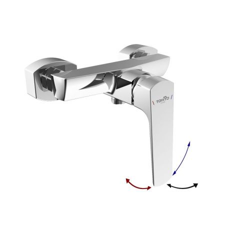 Смеситель для душа Tokito SENDAL TOK-SEN-1016 настенный хром