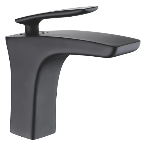 Смеситель Rose R2701H на раковину черный - фото 2