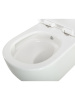 Унитаз подвесной с функцией биде BelBagno MARINO BB7026CH-TOR-BFS/SC белый с сиденьем микролифт безободковый смыв торнадо