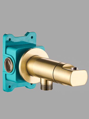 Гигиенический душ со смесителем ALMAes Agata AL-877-09 бронза - фото 2