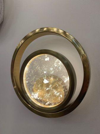 Светильник настенный Delight Collection Moon Light (Моон Лигхт) MB8700-1A brushed gold