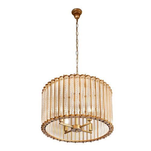 Люстра подвесная iLamp Manhattan (Манхаттан) MD0266-4B Antique - фото 3