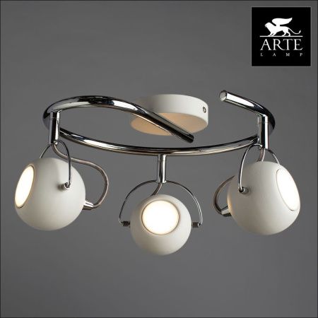 Спот Arte Lamp Spia (Спиа) A9128PL-3WH