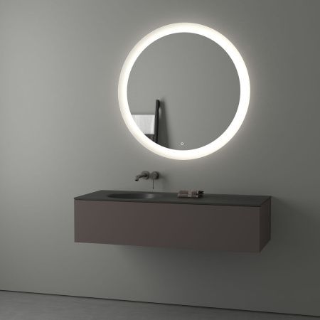 Зеркало с подсветкой Evoform Ledshine BY 2627 100х100 подвесное