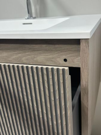 Тумба под раковину Salini Domino 27D.A080F.V 80х50 цвет коричневый