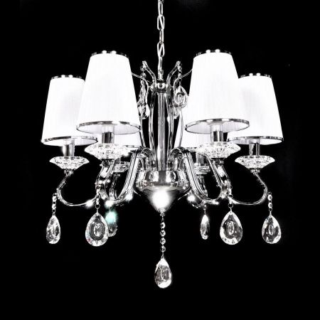 Люстра подвесная Lumina Deco Finezzia (Финеззиа) LDP 9267-6 CHR