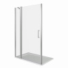 Душевая перегородка Good Door FANTASY ФА00037 120х185 стекло прозрачное профиль хром глянцевый