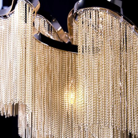 Люстра потолочная Loft It Stream 10208/1000C Gold