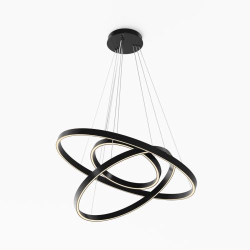 Светильник подвесной Maytoni Rim Modern MOD058PL-L100BK - фото 3